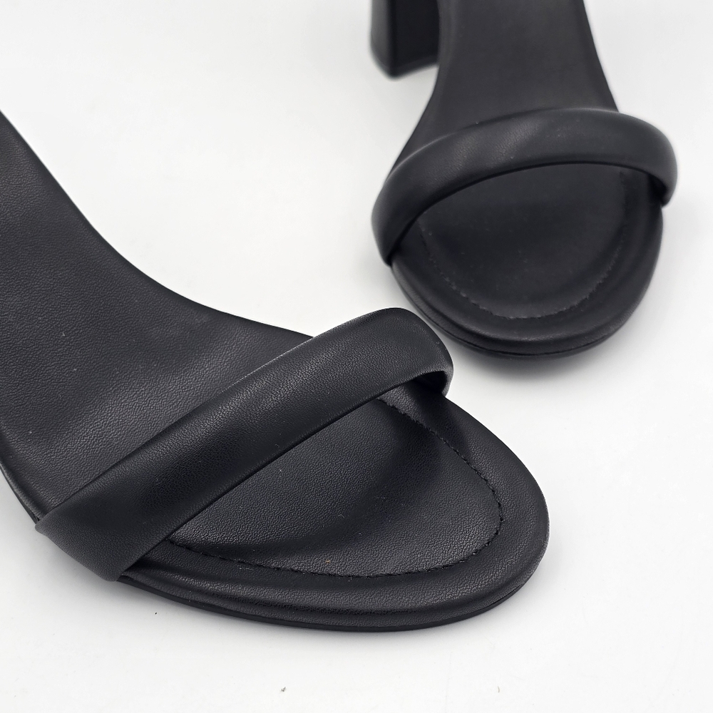 Like New Kenneth Cole New York Luisa Block Heel Ankle Strap Sandals - Picture 3 of 16